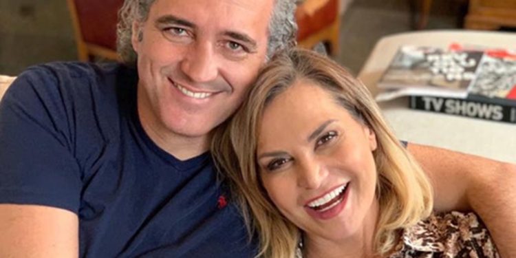 Simona Ventura e Giovanni Terzi