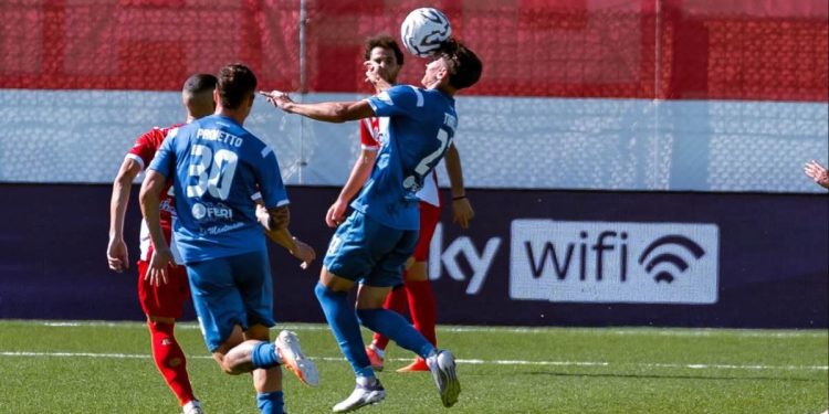 La Pianese in azione (da facebook.com/USPIANESE)