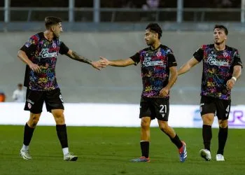 La Vis Pesaro in campo (da facebook.com/vispesaro1898)