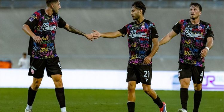 La Vis Pesaro in campo (da facebook.com/vispesaro1898)