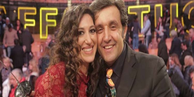 Adriana Riccio e Flavio Insinna