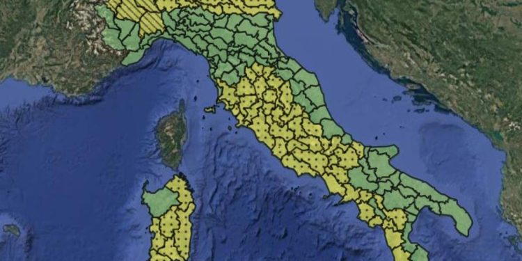 Allerta meteo (Foto: Protezione civile)