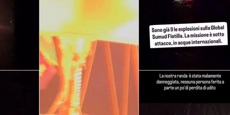 Flotilla (Foto: screen da Instagram e X)