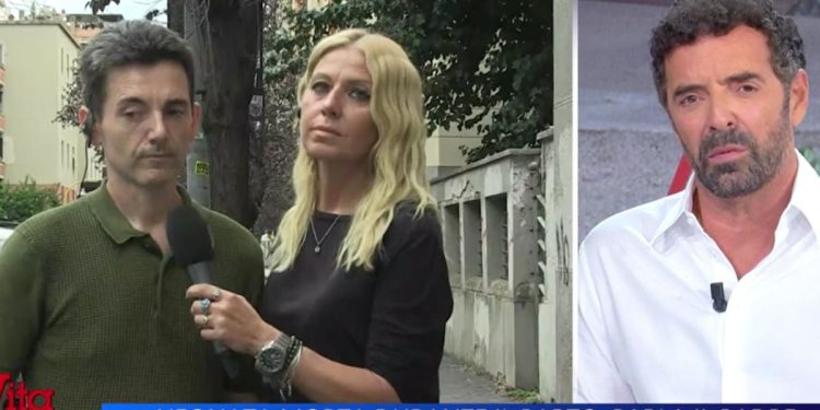 Papà neonata morta (Foto: La vita in diretta)