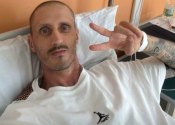 Achille Polonara dopo il trapianto (Foto: Instagram Stories)