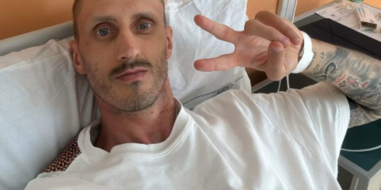 Achille Polonara dopo il trapianto (Foto: Instagram Stories)