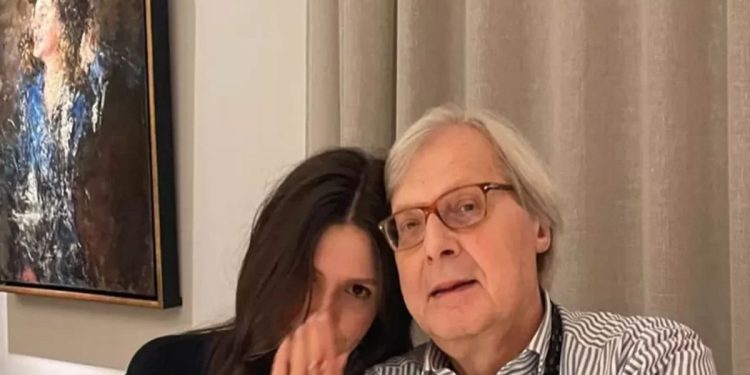 Vittorio Sgarbi e la figlia Evelina (Foto: Web)