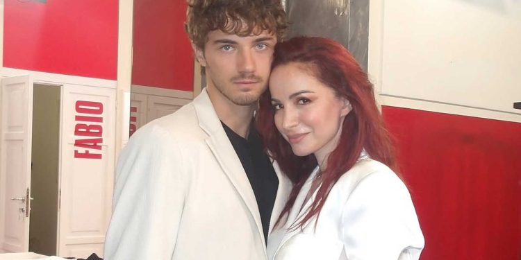 Andrea Delogu e Nikita Perotti