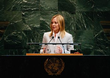Giorgia Meloni all'ONU