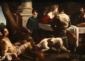 "Lazzaro e il ricco" di Jacopo Bassano