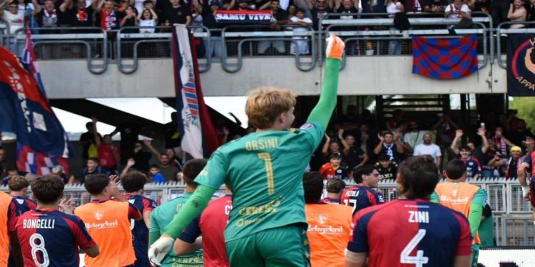 La festa della Sambenedettese (Facebook U.S. Sambenedettese)