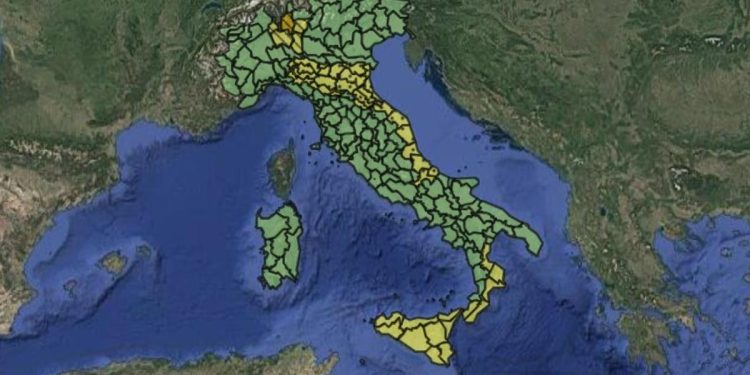 Allerta meteo (Foto: Protezione civile)