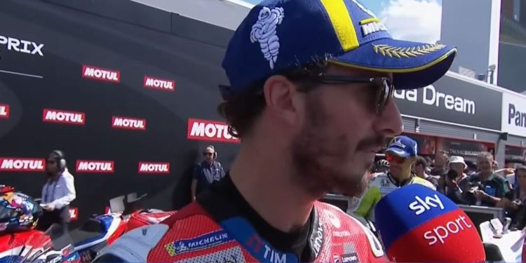 Pecco Bagnaia (Foto: Sky Sport)