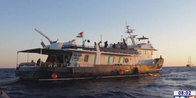 Flotilla (Foto: screen Tg5)