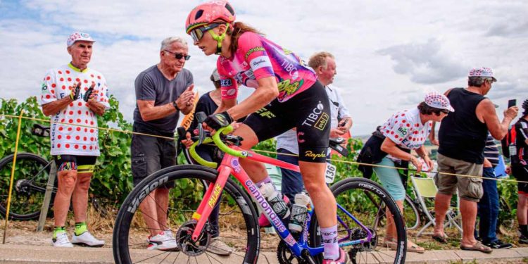 Magdeleine Vallieres, la nuova campionessa del Mondo (da Canadian Cycling Magazine)