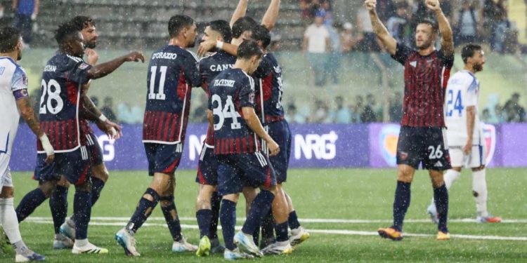 La gioia del Cosenza (ilcosenza.it)