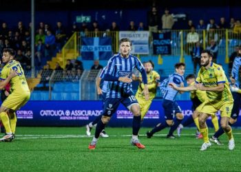 Un momento di Lecco-Giana Erminio (calciolecco1912.com)