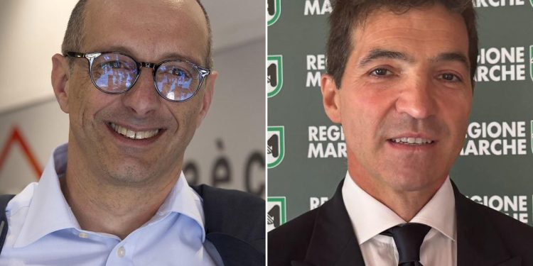 Ricci e Acquaroli, candidati Regionali Marche
