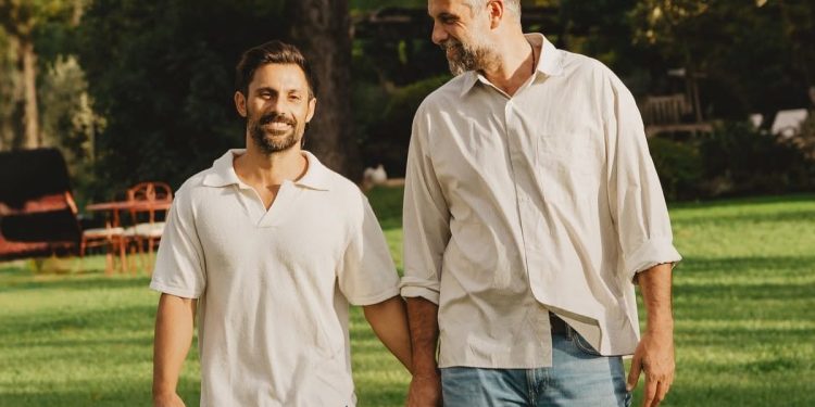 Luca Calvani e Alessandro Franchini sposi