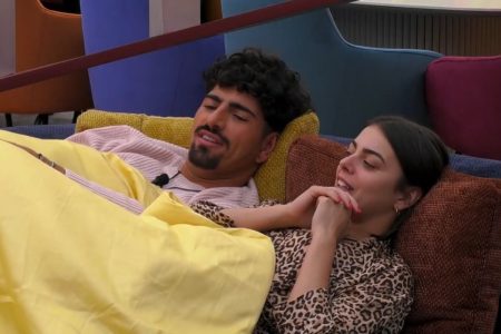 Benedetta e Giulio al GF 2025 (Foto: screen Mediaset Infinity)