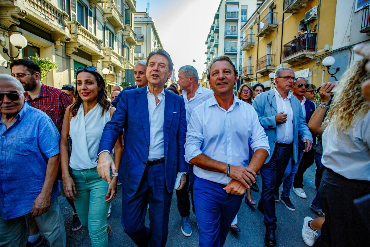 Giuseppe Conte e Pasquale Tridico