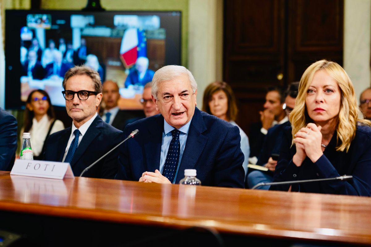 Foti e Meloni, PNRR