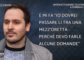 Garlasco, intercettazione Spoto-Sempio (Foto: Quarta Repubblica)