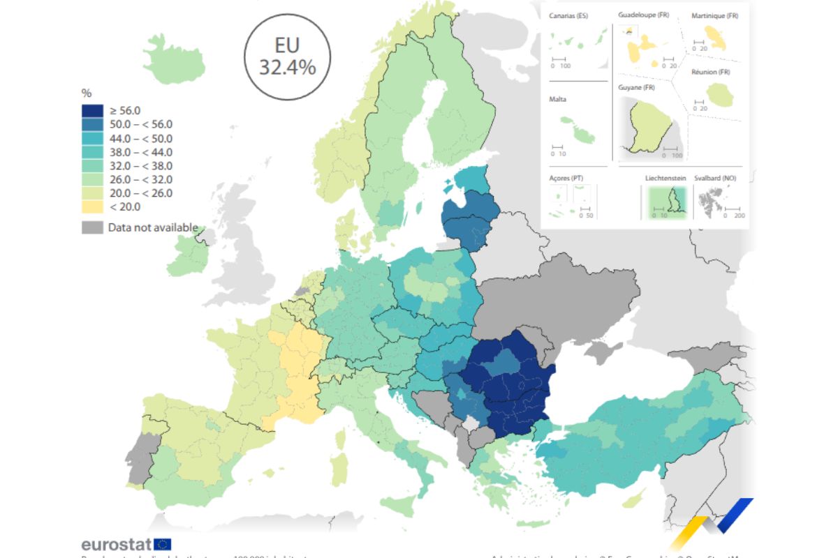 Malattie circolatorie: la mappa dei decessi in Europa