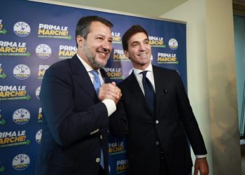 Salvini e Acquaroli, Regionali Marche