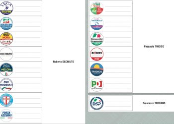 Scheda Elezioni Regionali Calabria 2025