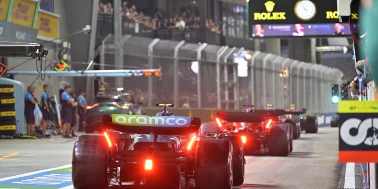 La Formula 1 fa tappa a Singapore (Foto ANSA)
