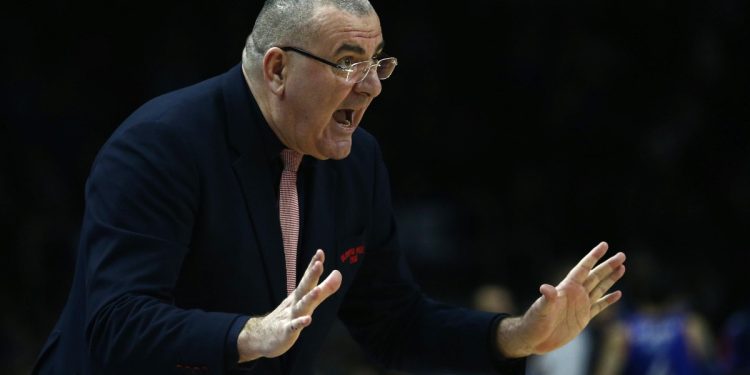 Jasmin Repesa, coach dei Trapani Shark (Foto ANSA)