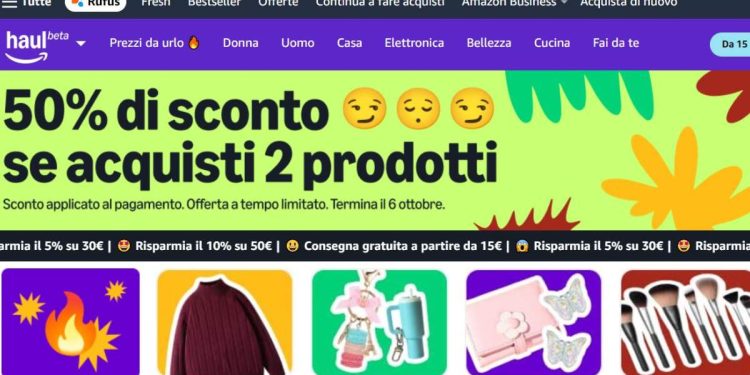 Amazon Haul (Foto: Amazon)