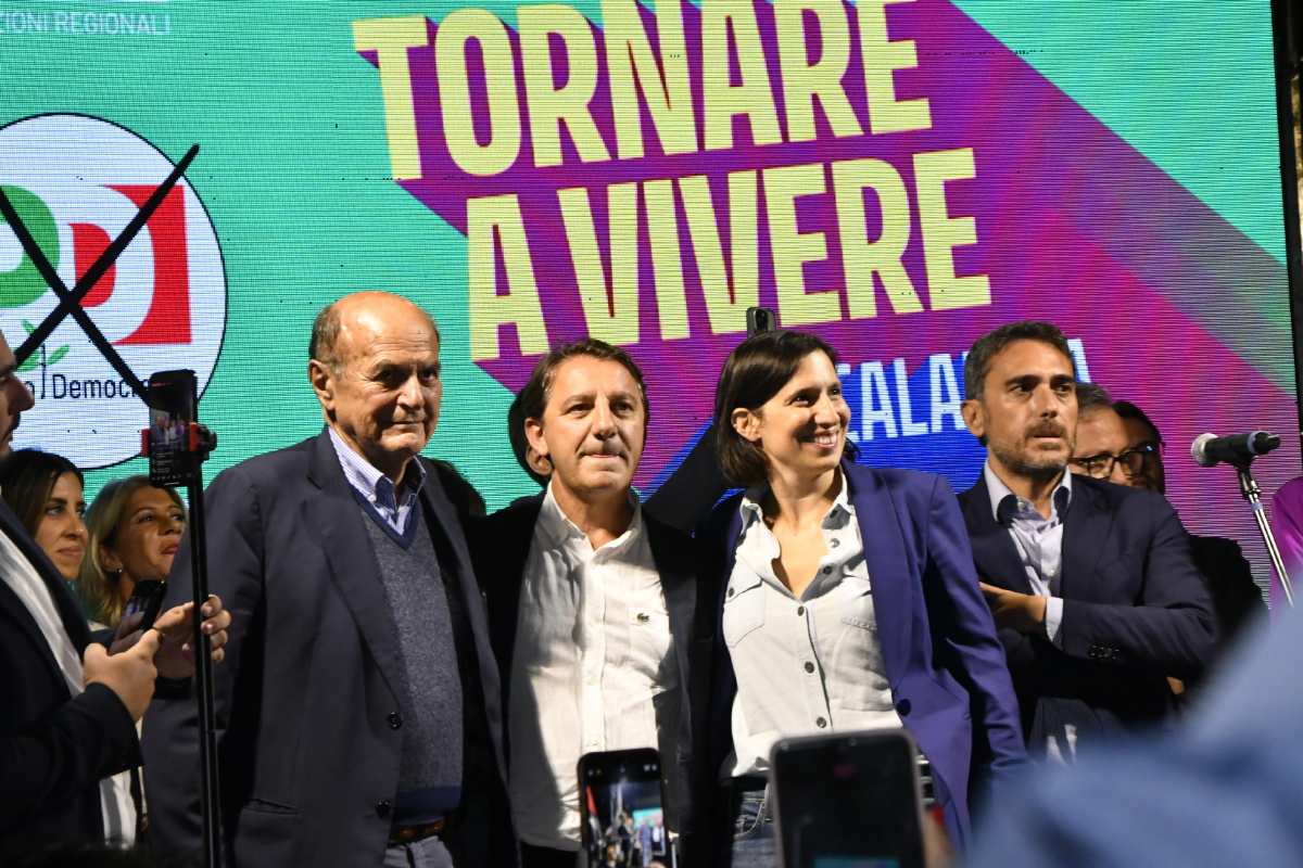 Schlein, Tridico e Bersani in Calabria