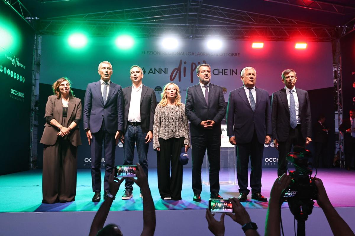 Leader Centrodestra per Regionali Calabria