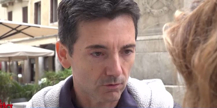 Neonata morta, il papà (Foto: Vita in diretta)