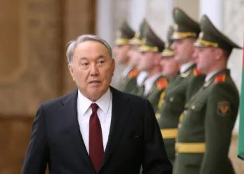 L'ex presidente del Kazakistan Nursultan Nazarbaev (Ansa)