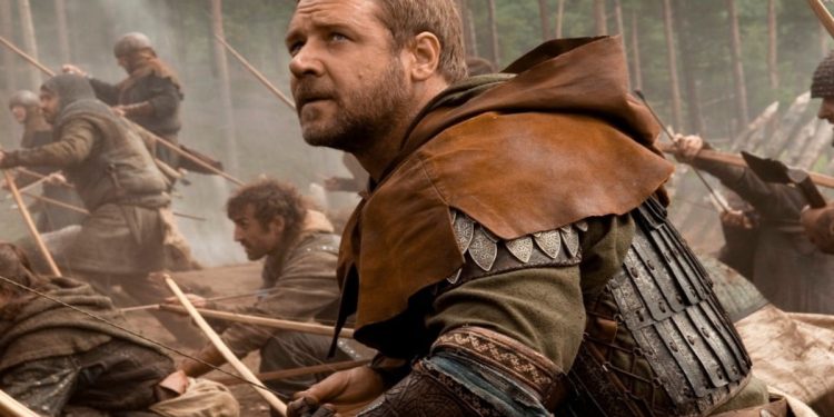 Russel Crowe è Robin Hood, film su Italia 1 (Foto Web)