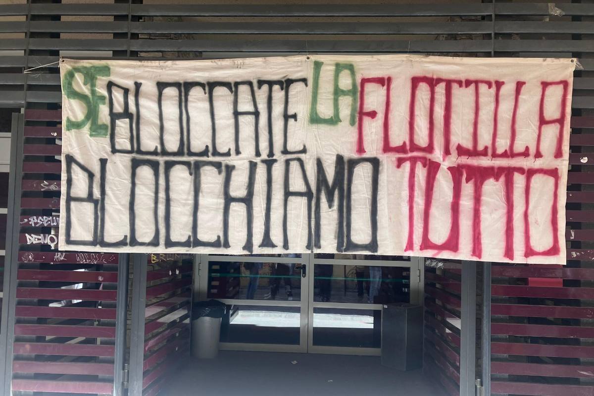 Sciopero per la Flotilla