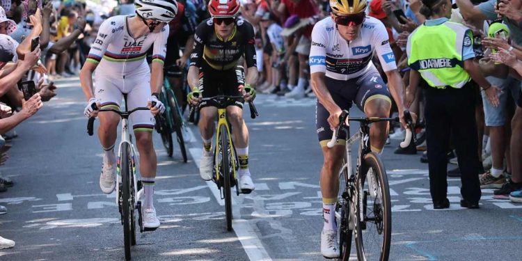 Tadej Pogacar Jonas Vingegaard Remco Evenepoel