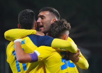 L'esultanza della Pianese (uspianese.it)