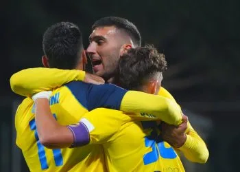 L'esultanza della Pianese (uspianese.it)