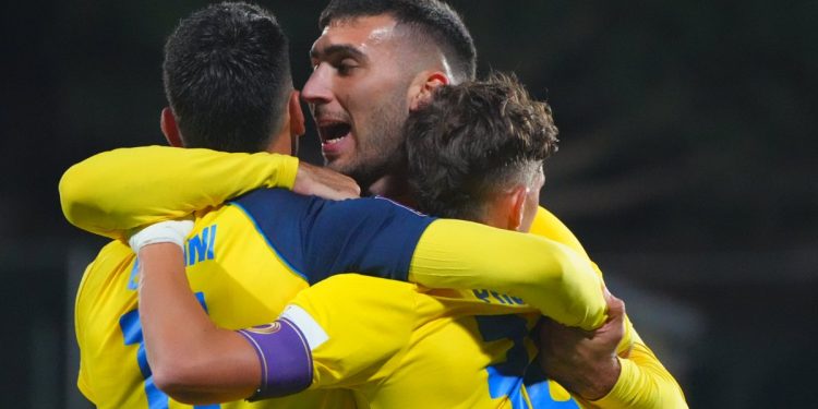 L'esultanza della Pianese (uspianese.it)