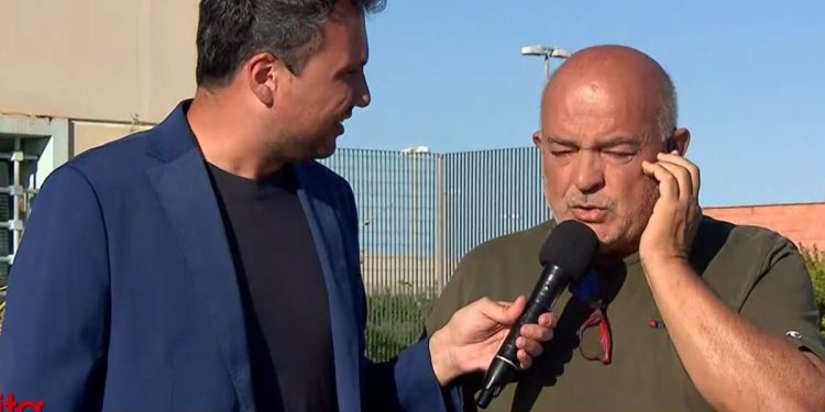 Cinzia Pinna, papà di Ragnedda (Foto: La vita in diretta)