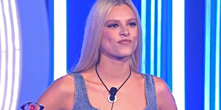 Giulia Soponariu cita giorgia meloni al grande fratello