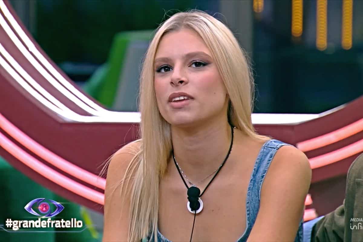 Giulia Soponariu cita giorgia meloni al grande fratello