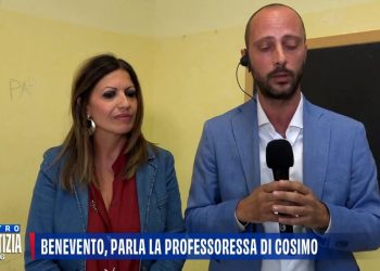 Salvatore Ocone, la prof del figlio ucciso (Foto: Dentro la notizia)