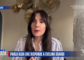 Vittorio Sgarbi, la figlia Alba (Foto: Dentro la notizia)