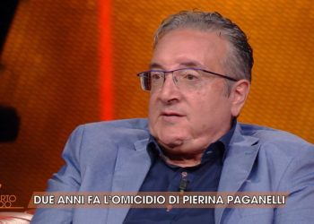 Pierina Paganelli, figlio Giuliano Saponi (Foto: Quarto Grado)