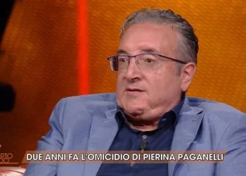 Pierina Paganelli, figlio Giuliano Saponi (Foto: Quarto Grado)